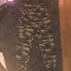 H&M Camo Joggers